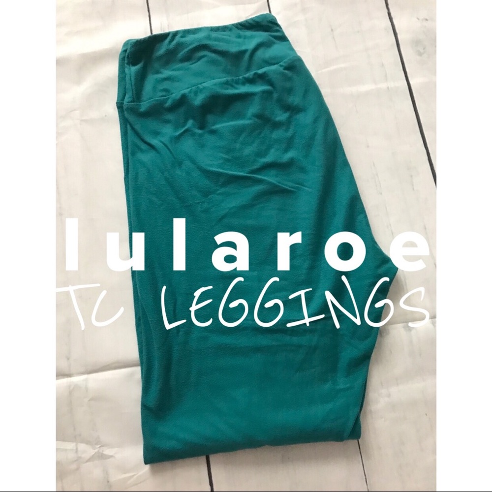 Teal LuLaRoe Leggings TC
